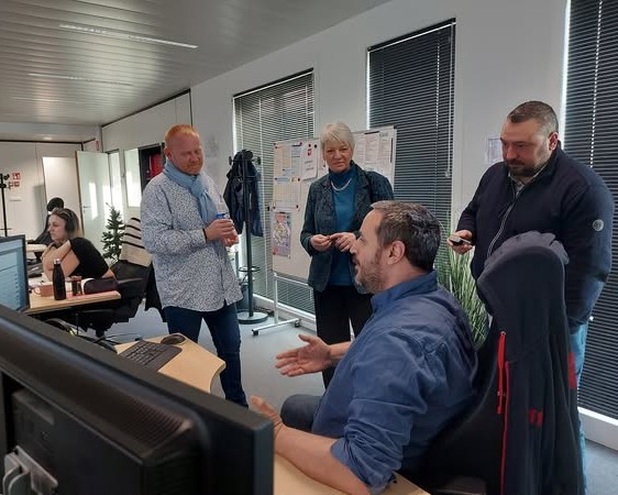 Visite Présidente 112 Liège